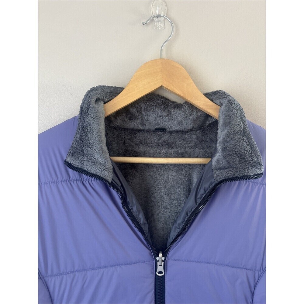 Free Country Women’s Purple Sherpa Lined Full Zip Jacket Size Large - Picture 5 of 9